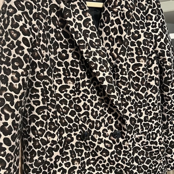 Anthropologie Leopard Coat/Thick Blazer - Picture 4 of 6